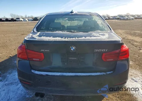 2016 BMW 328 Xi Sulev z USA, uszkodzony, nr VIN WBA8E3G52GNT79360